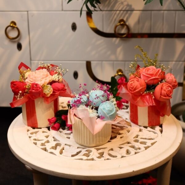 Flower Bouquet Candle